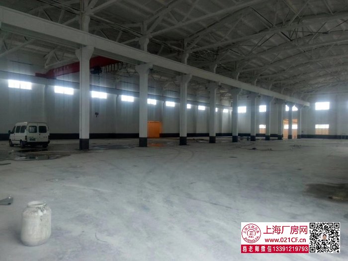G1702 奉賢青村工業(yè)園區(qū)單層帶行車4700平方米廠房出租 可分割