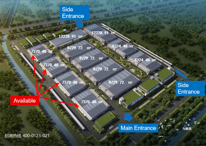 G2790 蘇州太倉中德工業(yè)園三期 開發(fā)區(qū)政府自建標(biāo)準(zhǔn)廠房出租 單層可裝行車 4000平起租