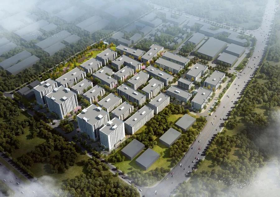 武漢東西湖臨空港開發(fā)區(qū)國家網(wǎng)安基地科創(chuàng)中心開發(fā)商一手標(biāo)準(zhǔn)廠房出售 500平起售 電子信息、智能制造