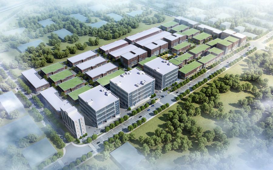 中南高科錢江云谷產(chǎn)業(yè)園 杭州市蕭山區(qū)國家經(jīng)濟(jì)開發(fā)區(qū)核心紅墾農(nóng)場 分層廠房出售 600-3000平分層出售