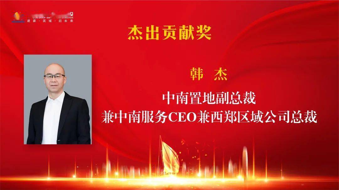 中南集團(tuán)2020年度“杰出貢獻(xiàn)獎(jiǎng)”